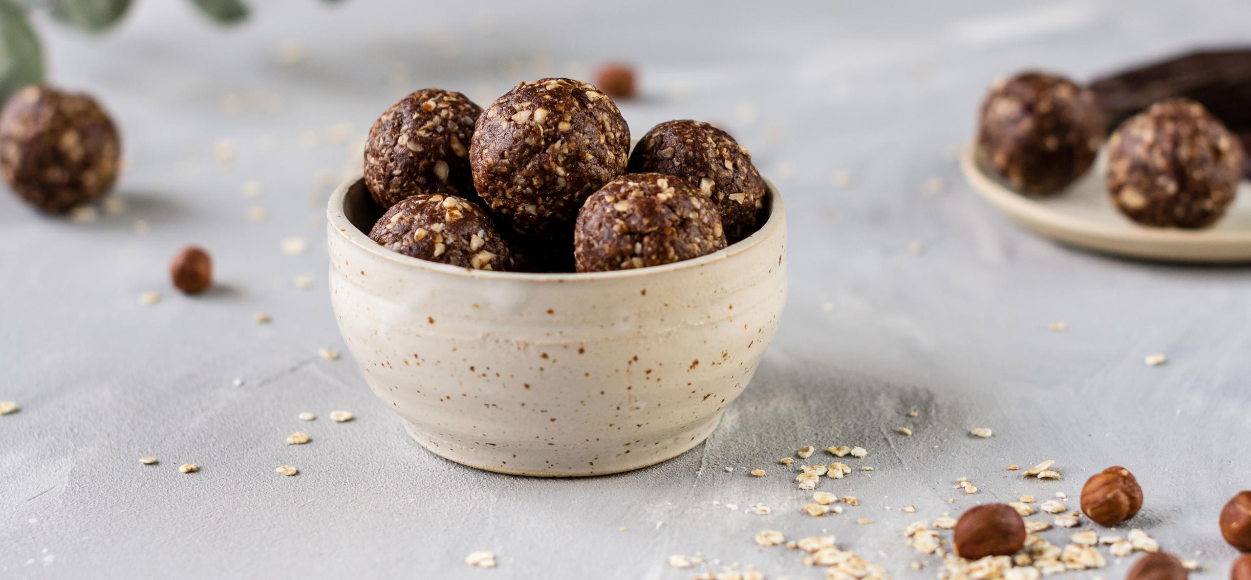 Chocolatey energy balls - HERMESETAS AU